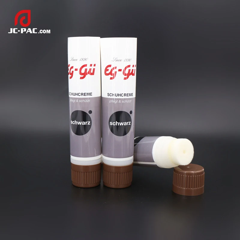 50ml 60ml 70ml Soft Plastic Tube with Shoe Polish Sponge Applicator for Liquid Glue with Sponge Head