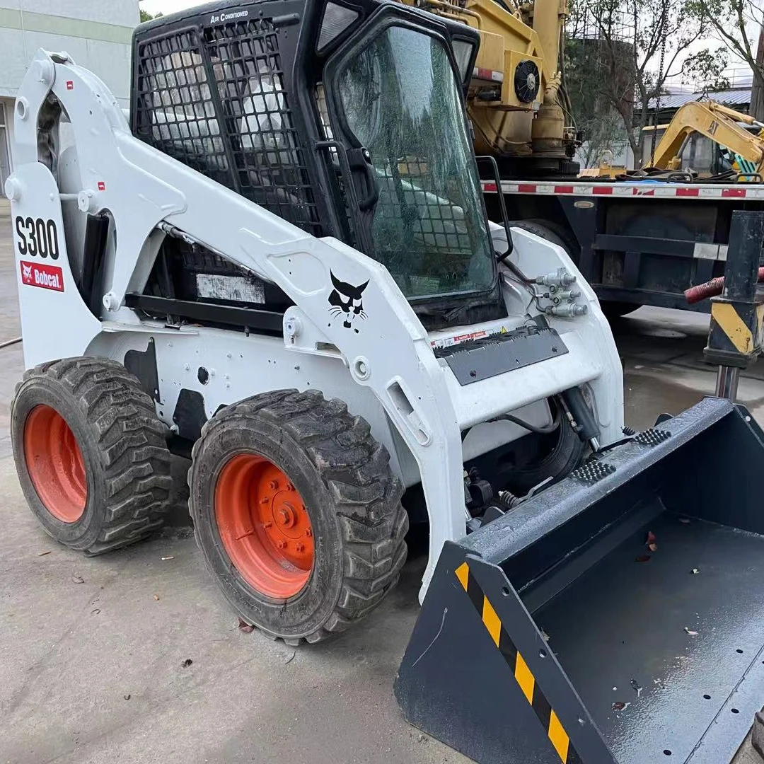 Оригинальный погрузчик с бортовым поворотом bob'cat S300 по низкой цене, S300 /S450 /S550, погрузчик с бортовым поворотом