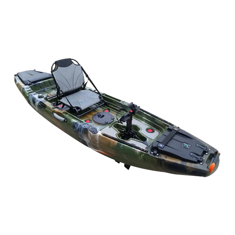 Kayak Travel 3M/4M/5M Rotomolding Plastic Kayak with Aluminum Seat