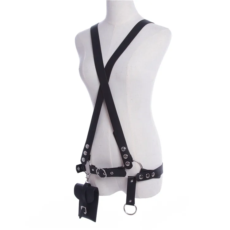 High-end Хорошего Качества унисекс все-в-одном PU ремешок, Регулируемая посадка на талии; Плечевой ремень