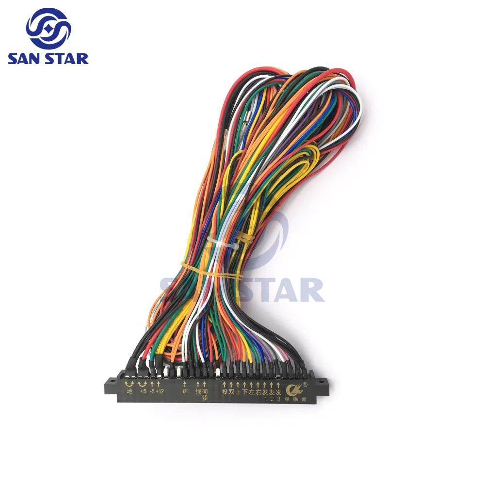 Полный автомат Jamma аркадная игра Кнопка провод с 5 В