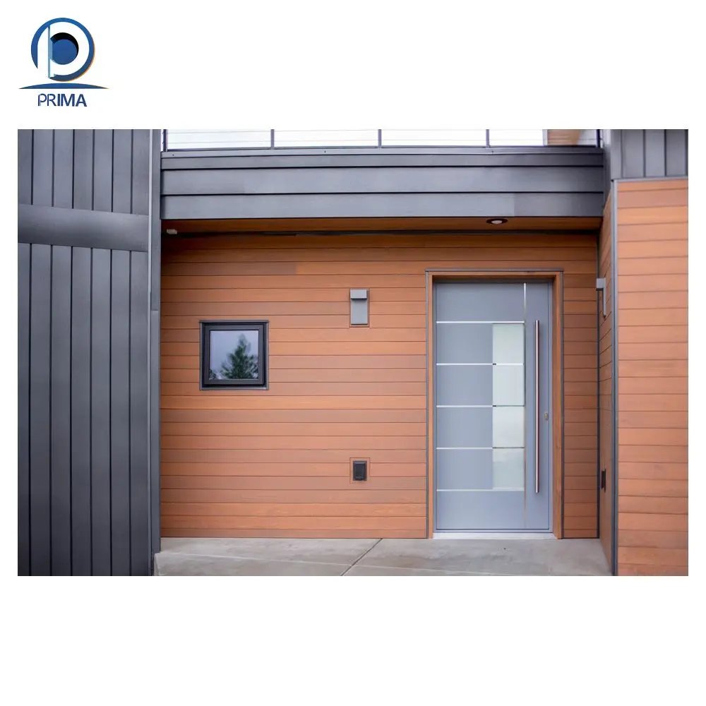 Prima factory high quality  FoShan High Quality Manufacturer Aluminum Entrance Security Door  Office Using Door