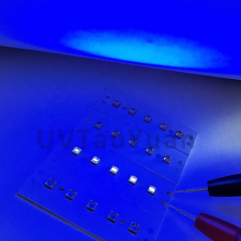 UVB UVC LED Diode High Output Power Radiant 60mw 70mW SMD3939 290nm 293nm 295nm Uv LED Chip UVB LED Strip Array