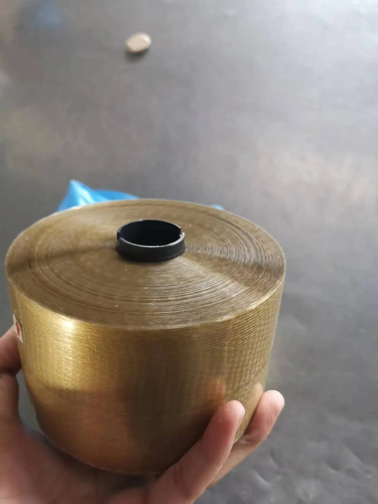 Easy Open Tear Strip Tape Materials BOPP/MOPP/PET Red Colour Reflect Brightness