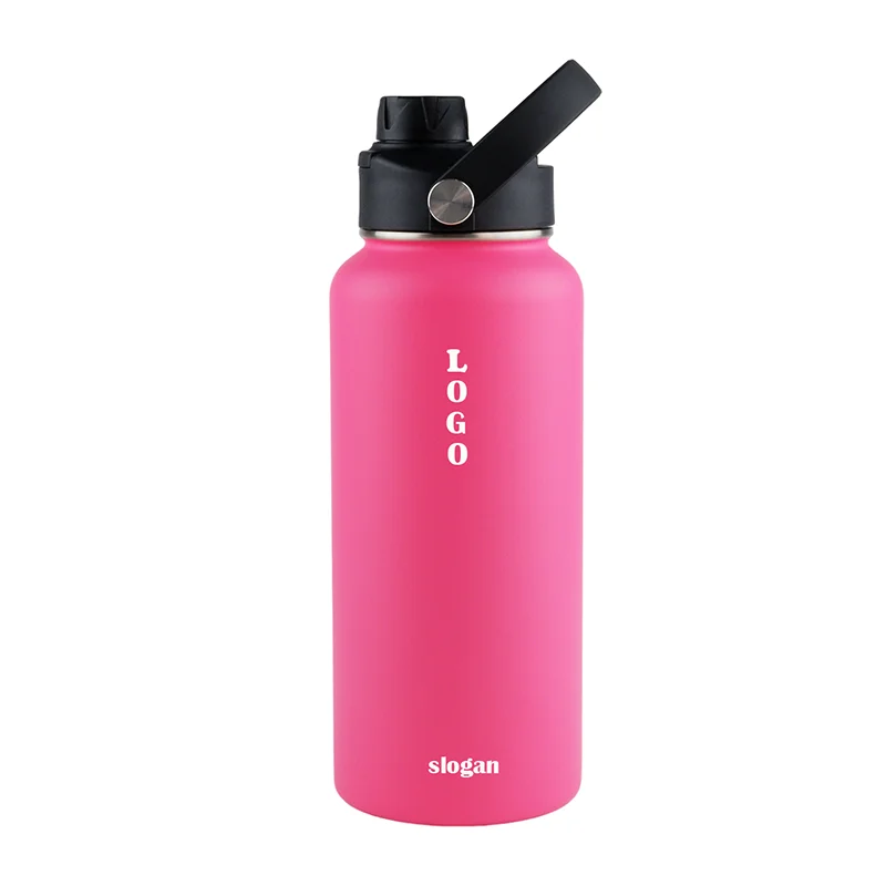 18oz 32oz 40oz Top Hydro Water Flask Bottle Iron Wide Mouth Flex Lid Gym Drink Stainless Steel Insulated Reusable Water Bottles
