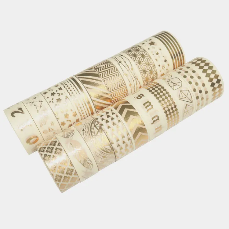 GF Wholesale Lovely Kids DIY Hot Stamping Personalizado Customized Paper Washi Tape