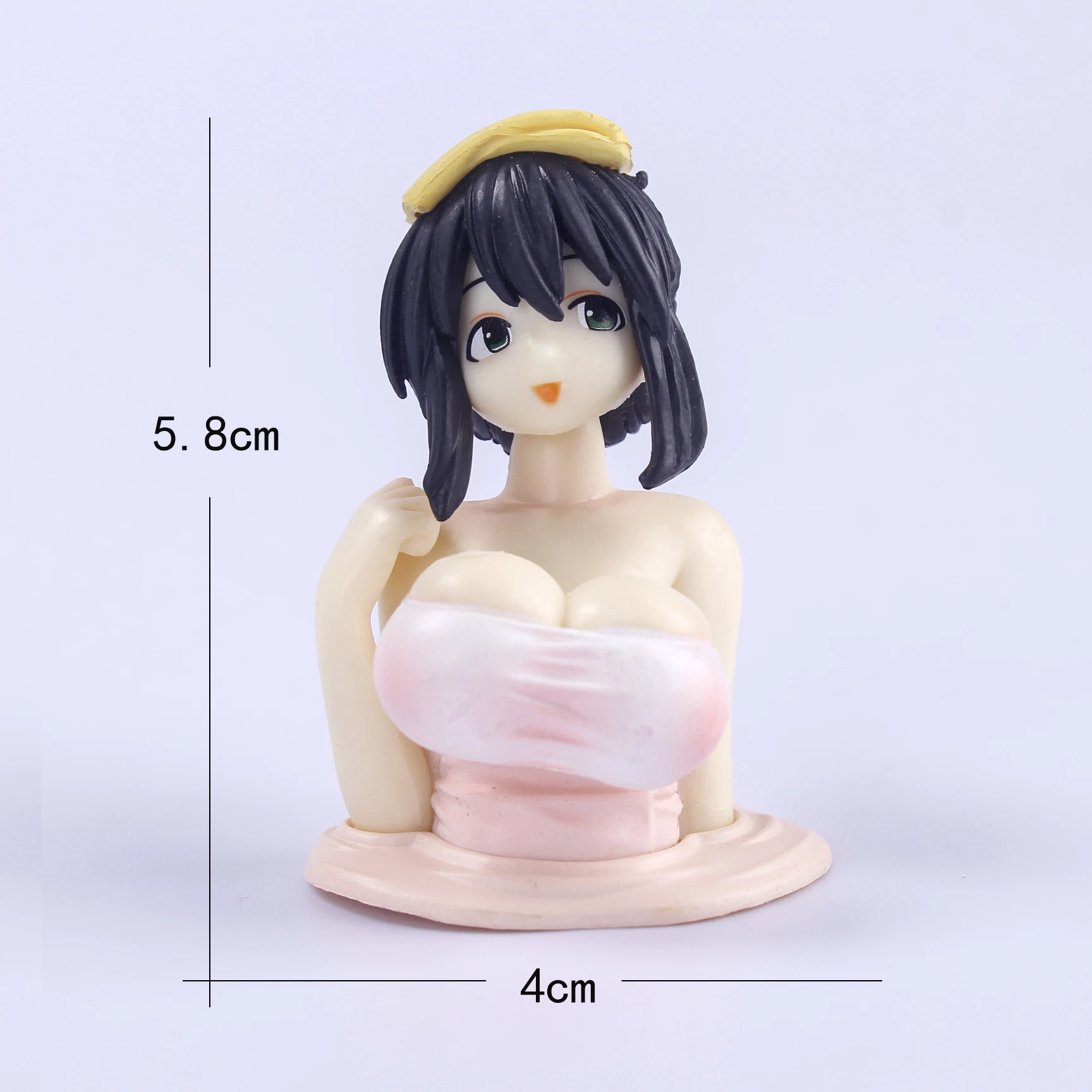 Exquisite ornaments car handbag solid pvc shake chest Kanako