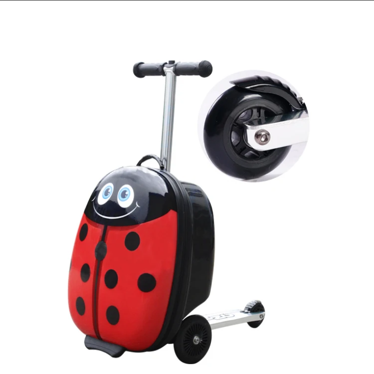 Профессиональная дешевая тележка, Детский чемодан, детский скутер, чемодан с скутером