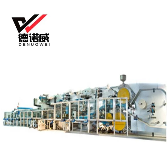 DNW high performance complete adult diaper production line making machine