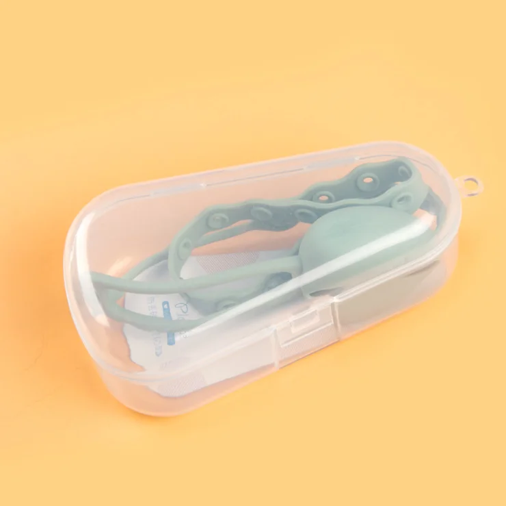 
New Product Ideas 2020 100% Food Grade Silicone Teething Pacifier Clips Chain Holder for New Mommy 