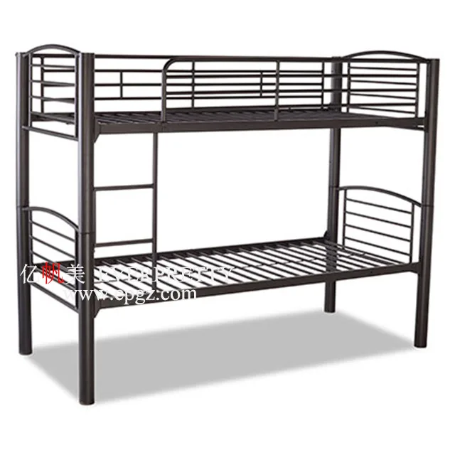 School Dormitory Furniture Metal Double Classic Student Steel Heavy Duty Adult Bunk Bed for School Student