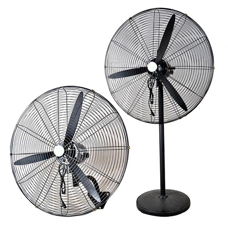 20 26 30 Inch Ac Motor Ventilador De Piso Pedestal Pie Kips Angin Metal Manufacturer Factory Industrial Floor Stand Up Fan