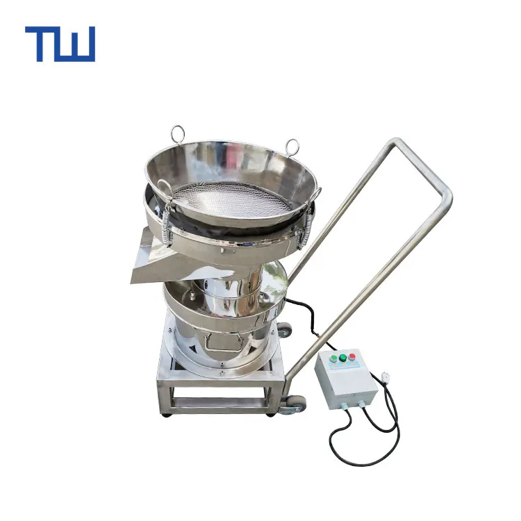 Best price low noise wheat flour powder 450 series vibratory sieve  machine