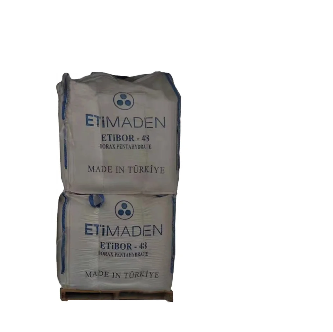 Borax price 99.9%  Borax pentahydrate 1200kg 24tons with pallet container