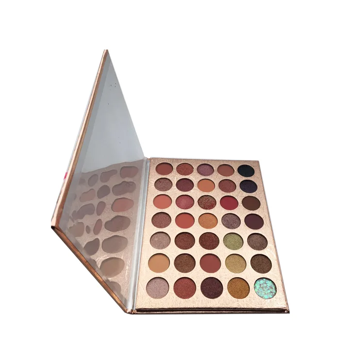 
High Quality Cruelty Free Private Label Cosmetic Eye Shadow 35 Color Makeup Pigment Color High Quality Eye Shadow 
