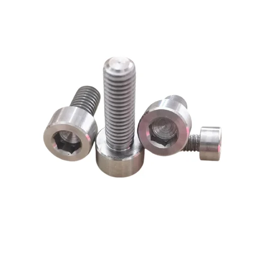 All Size M2 M3 M5 M6 M8 ISO 4762/ DIN912 Titanium Gr1 Gr2 Hexagon Socket Head  Screws Hex Bolts