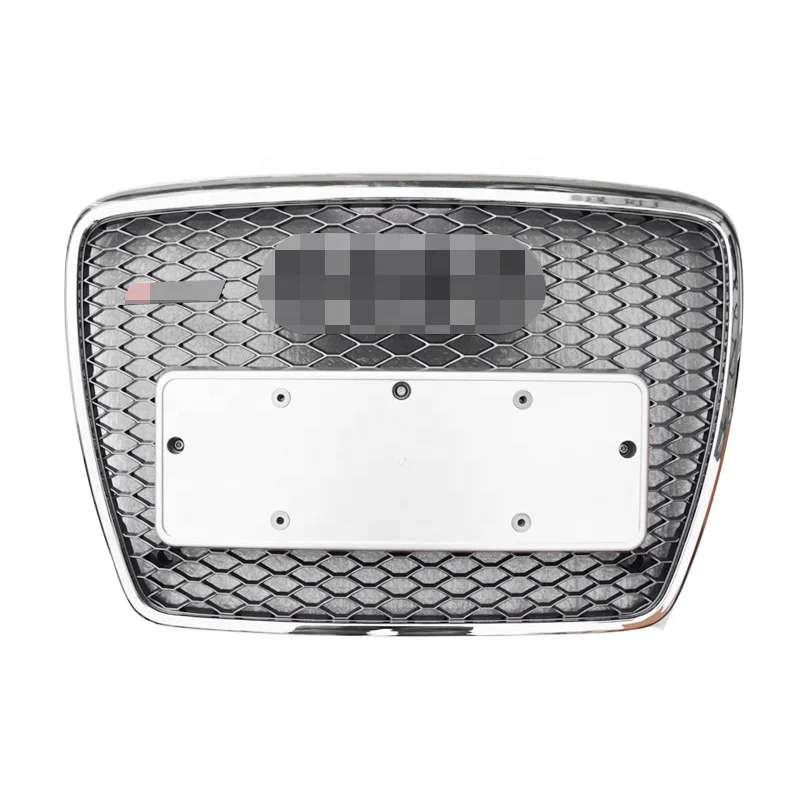 RS6 решетка цветная передняя решетка RS6 для audi A6 решетка 2008 2009 2010 2011
