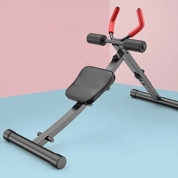 Wellshow Sport Abdominal Trainer Machine Ab Vertical Waist Trainer Ab Cruncher Sit Up Machine Multi-functional Gym Equipment