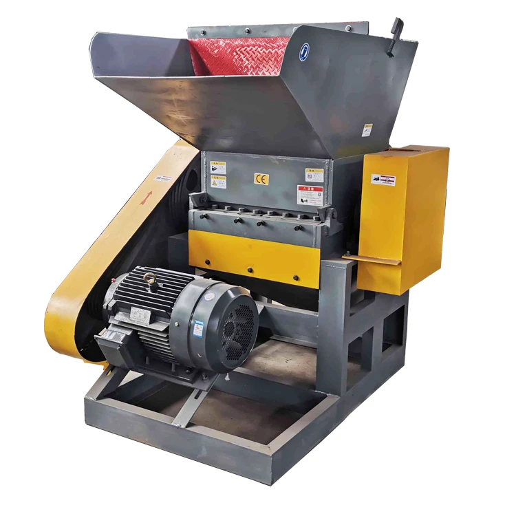 Industrial whole set good price electric 800mm silent strong plastic crusher