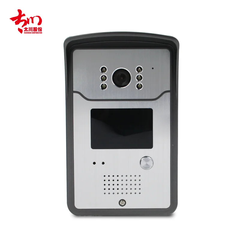 Простота установки 7 дюймов TFT LCD экран для квартир видео домофон