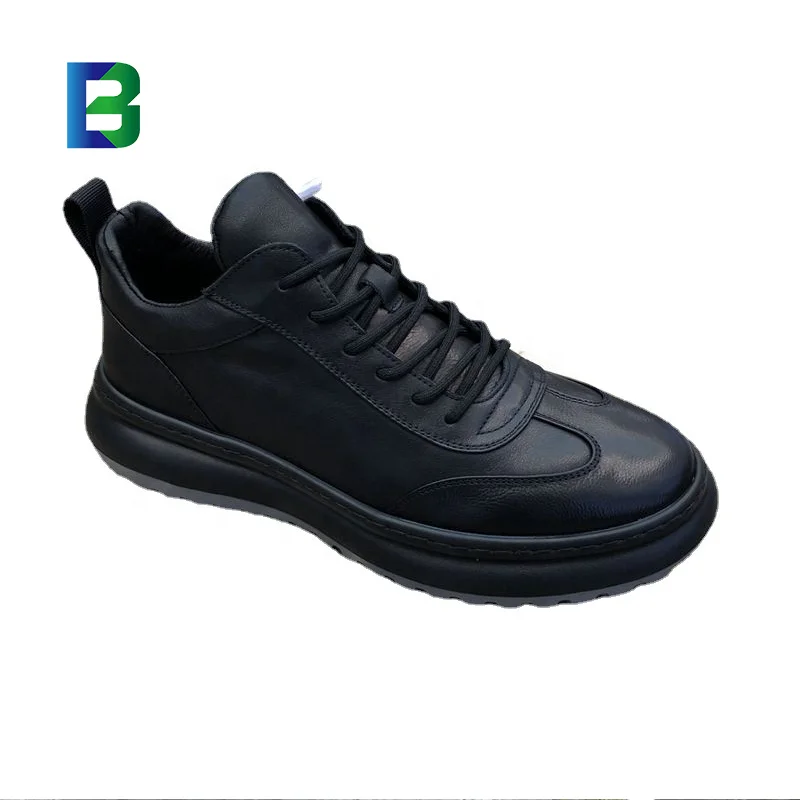 BC factory direct sales workers working industrial construction cheap leather anti-smashing anti-puncture safety shoes