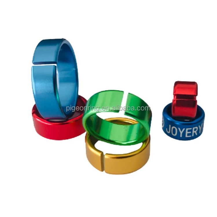 Manufacturer direct-sell High quality bird banding open aluminium bird rings Split Aluminium bird bands