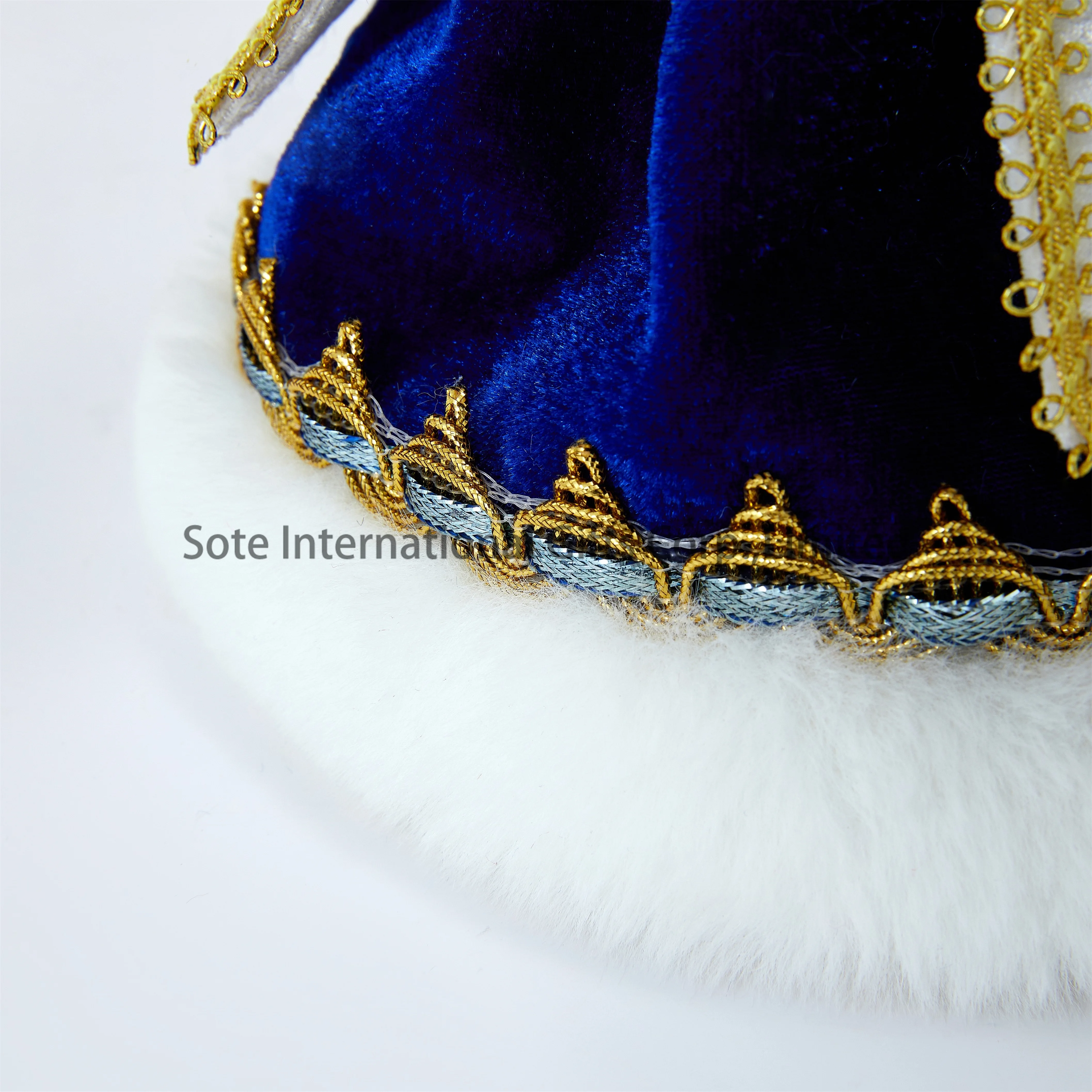 SOTE Handmade Blue White Russia Electric Snow Girl Plush Toy Standing Musical Dancing Snow Maiden Dolls Indoor Russian New Year