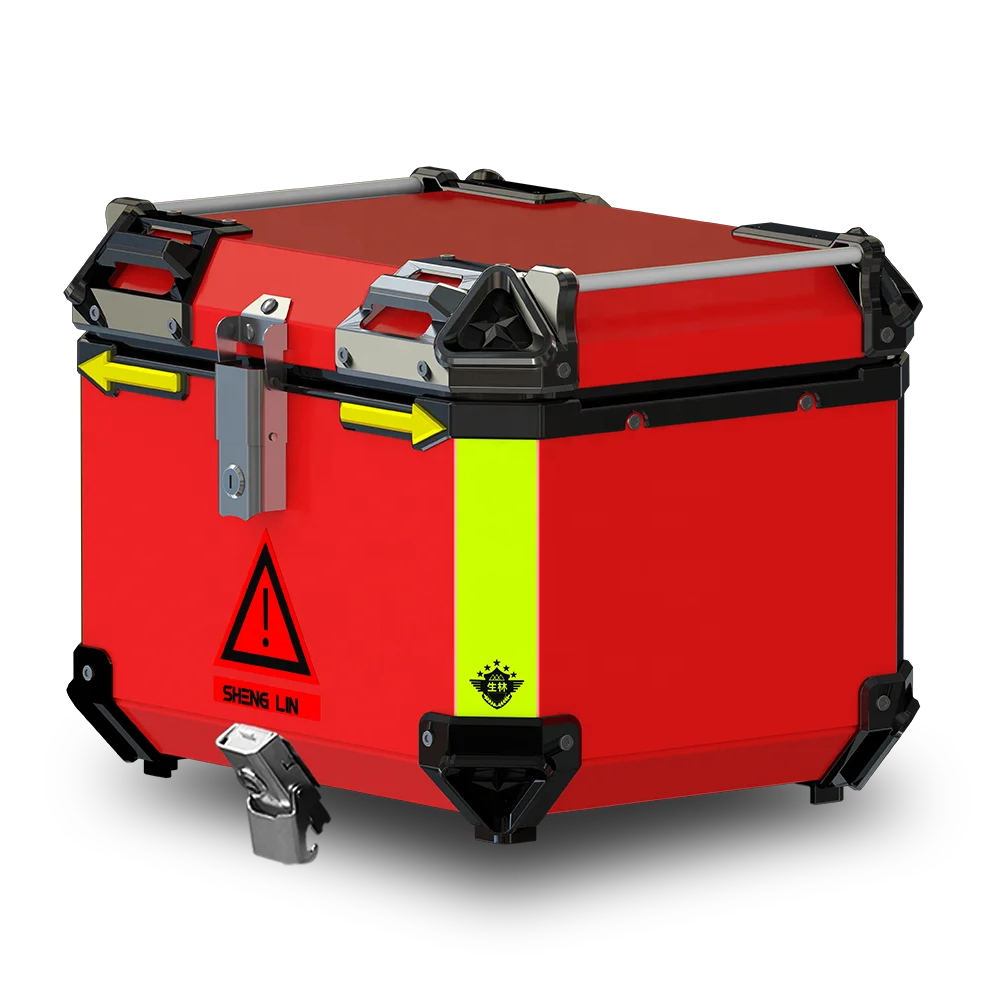 SHENGLIN Saddlebags дешевый алюминиевый верхний чехол для мотоцикла