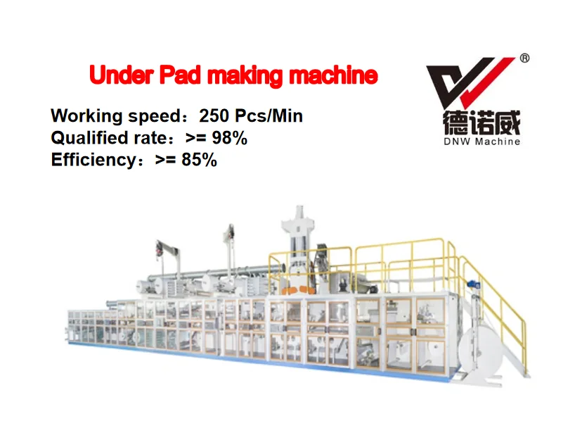 pet pads making machine fully automatic underpad making machine underpad machine production UNDERPAD PRODUCTION LINE
