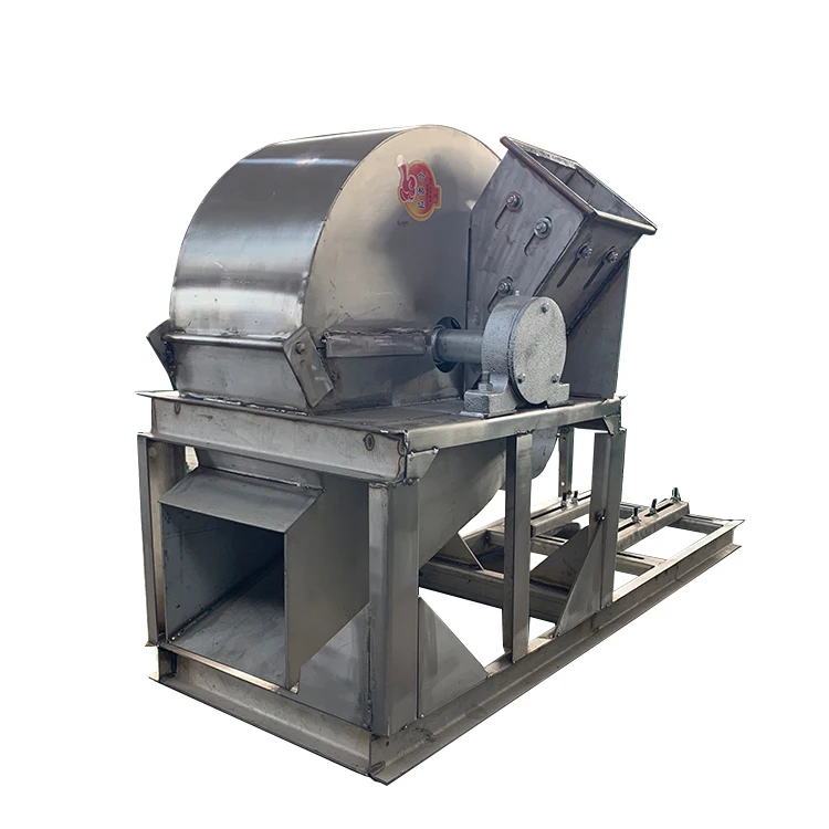 Diesel engine small branch garden waste wood grinder crusher machine for
