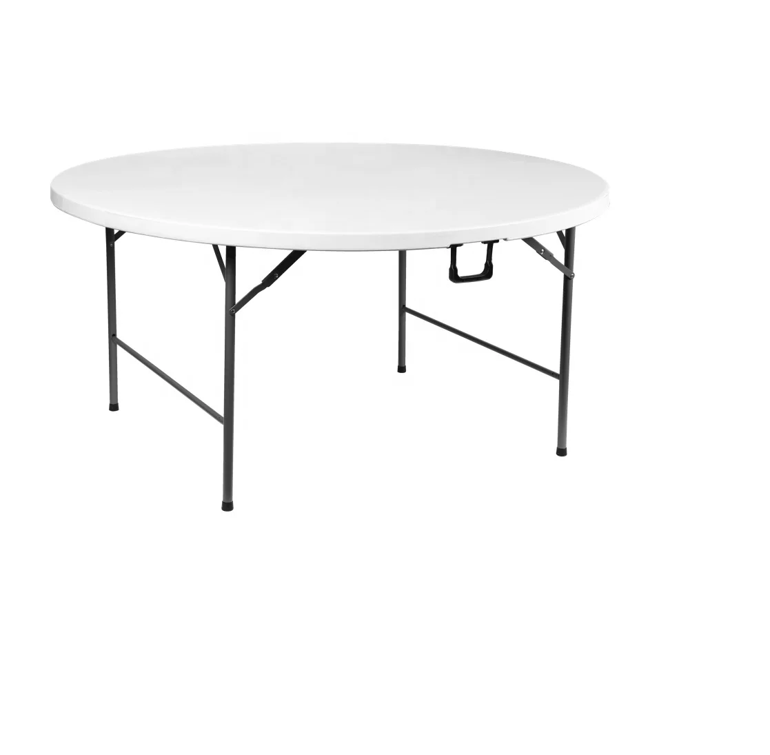 Factory Direct Wholesale SQ-RH152 Foldable Round Dining Folding Table