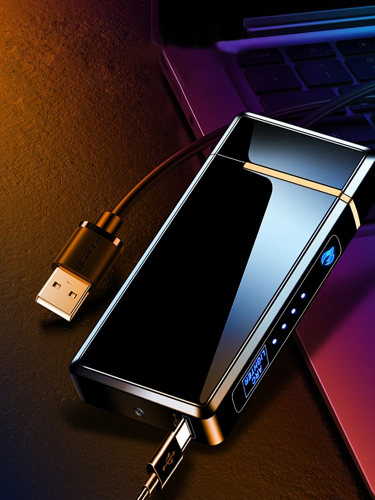 Top Quality Electronic USB Lighter, Rechargeable ARC Lighter of Smoking Accessories