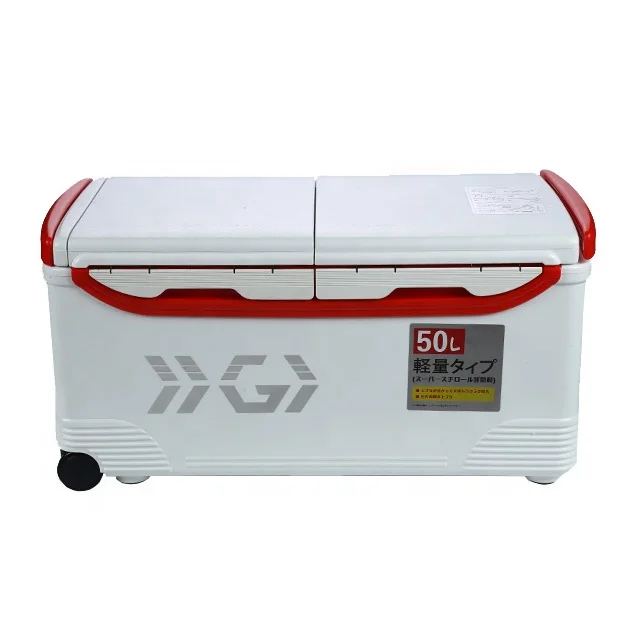 
Large capacity 50 Litre portable plastic Japanese style fishing tackle box 