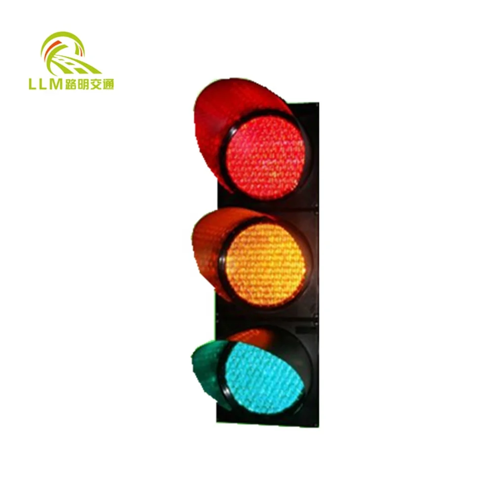Wholesale 200mm high brightness LED Traffic Module Lamps Round LED Traffic Signal Lights Warning Traffic Light