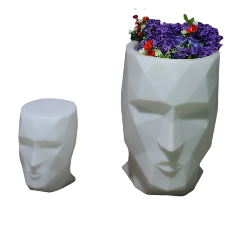 Cheap Plastic tables Creative Led Light up Moulded Event Furniture Head Shaped Adan Coffee Bar Table