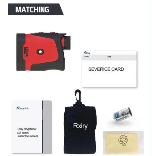 Compact Durable and Ergonomically Designed for Ease of Use Golf Laser Rangefinder