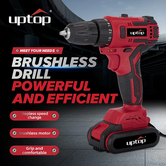 China 20v Original Lithium-Ion Battery Power Tool Kit Brushless Cordless Drill