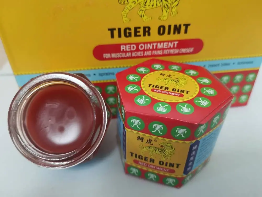 Pain relief for rheumatoid arthritis natural herbal 12pcs/box sturgeon tiger ointment