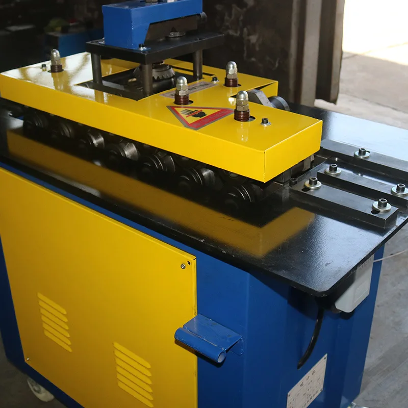 HAVC Air Duct Manufacturing Machine T-15 Tdf Steel Flange Forming Making Machine For 1.5mm