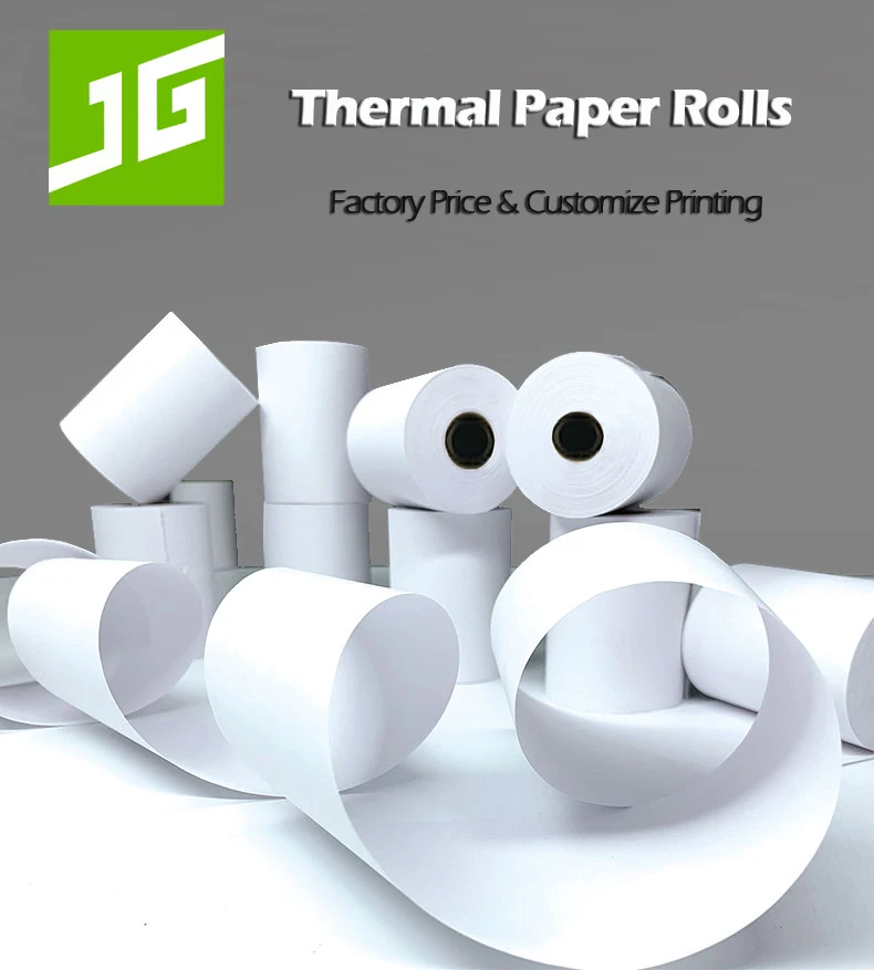 Cash register receipt paper rolls 80x80mm 80x70mm 3 1/8x230