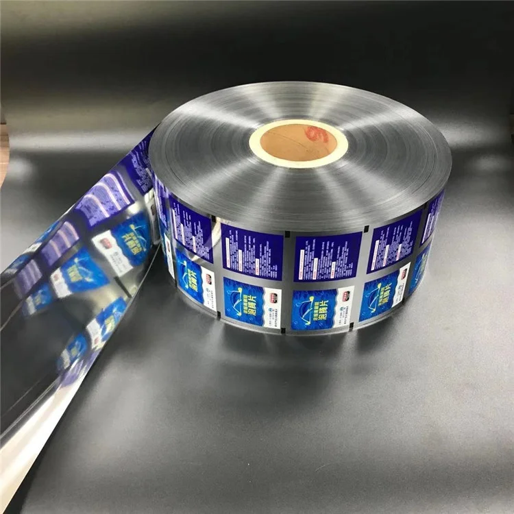 Food Grade Aluminum foil Packaging Roll Film For Liquid