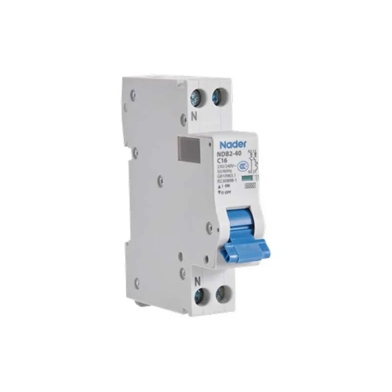 Nader safety circuit breaker NDB2 40 UL mcb professional manufacturer electrical circuit breaker