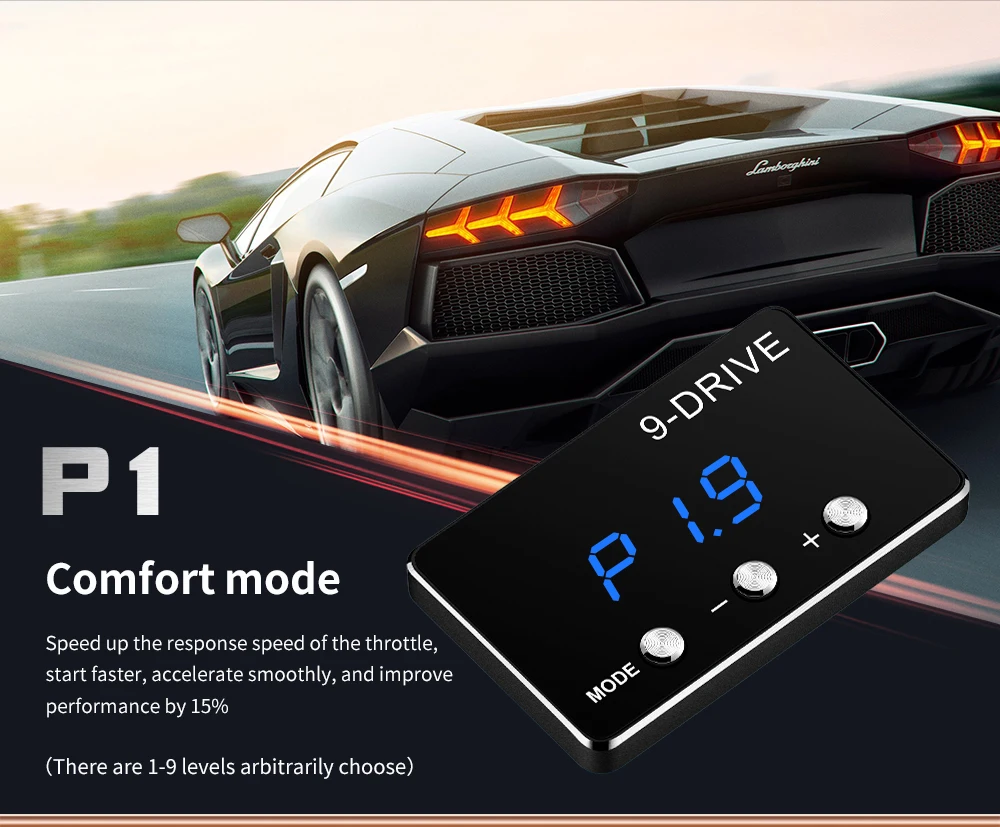 Car Accessories Speed Booster Accelerator Car Electronic Throttle Controller Power modification FOR Ford F-150 F-250 Mustang