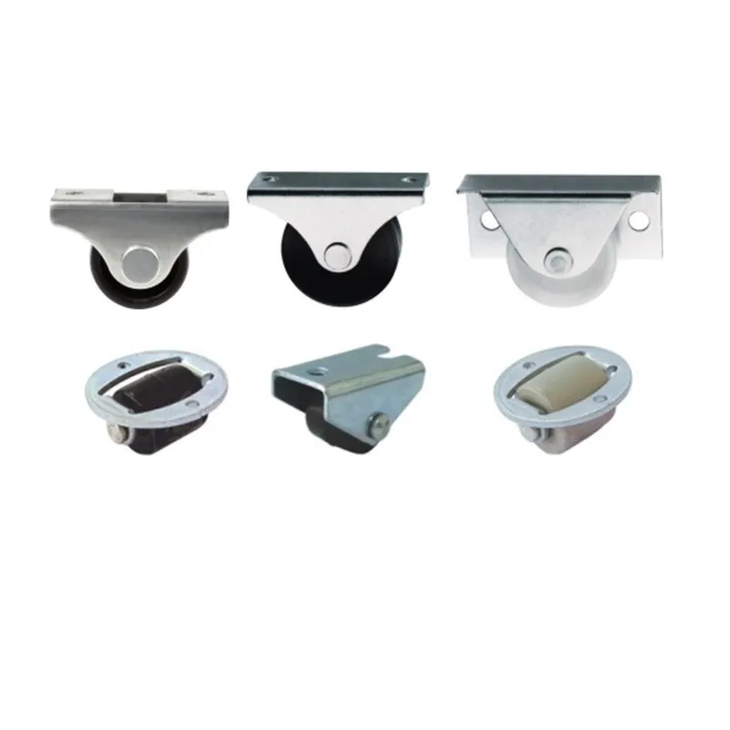 Single PP Fix Furniture Small Caster Wheel One Direction
