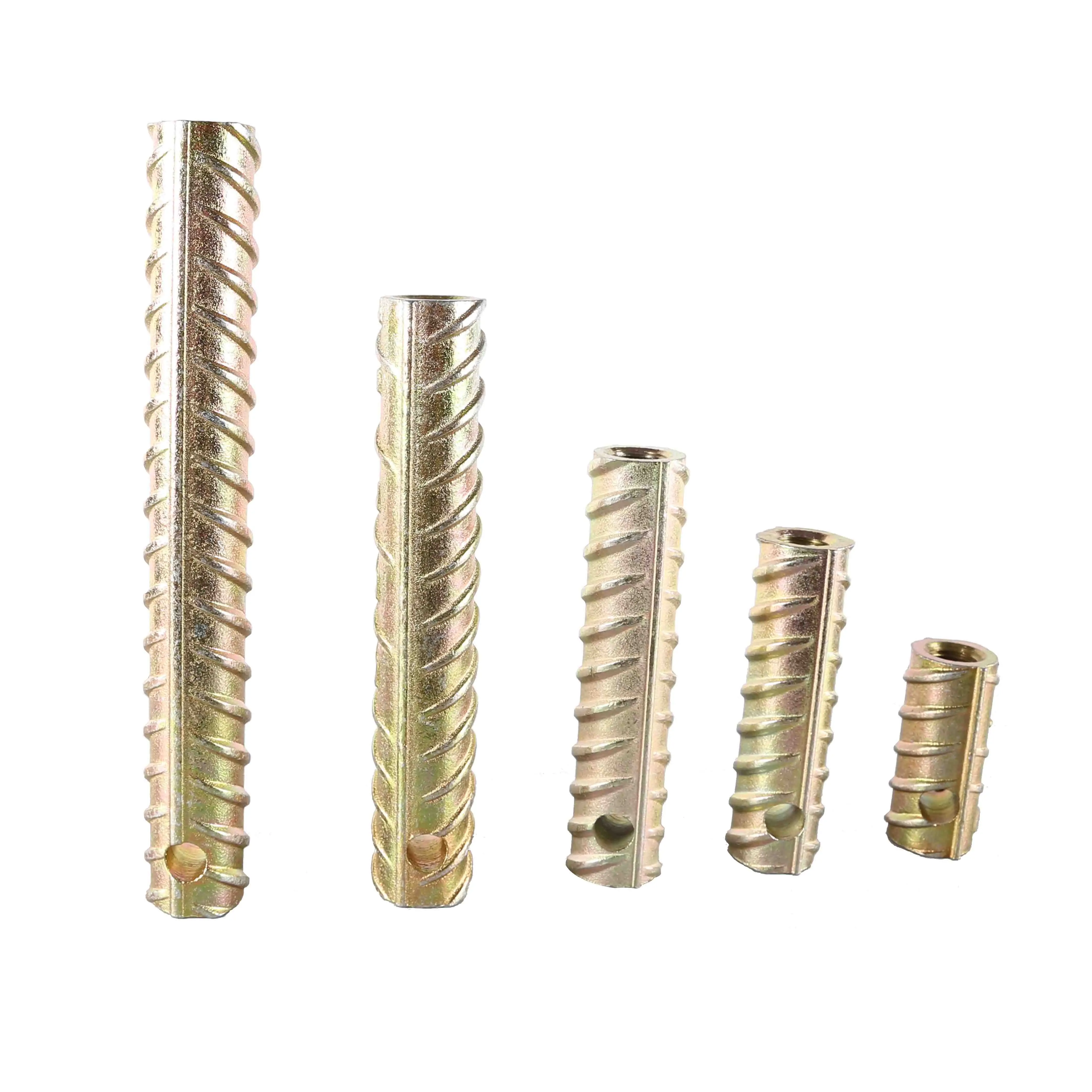 
Precast Concrete Thread PC Steel Rebar Sleeve For Lifting 