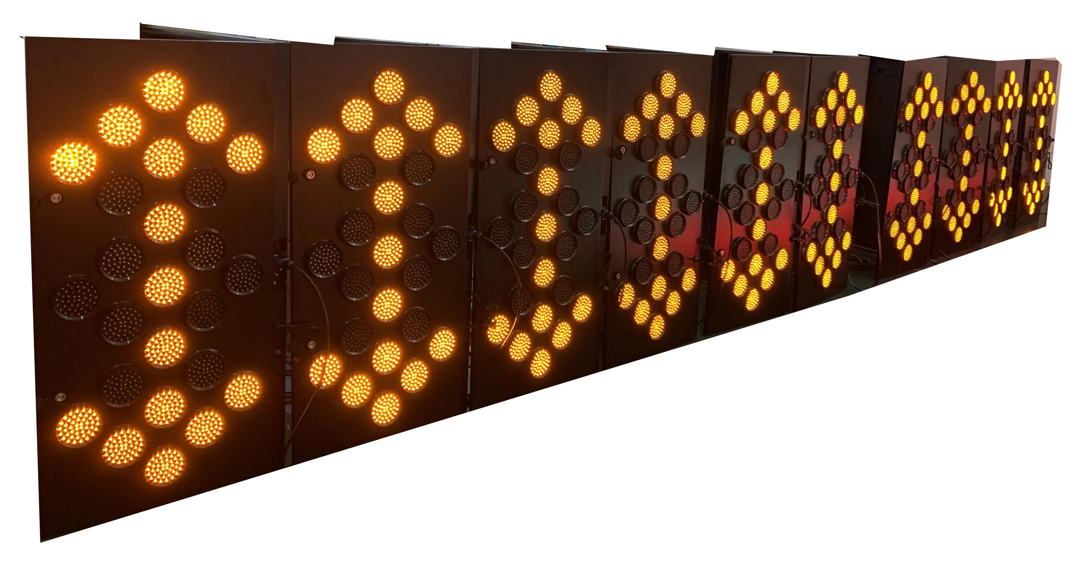 1200mm 25 lamps led arrow board traffic sign