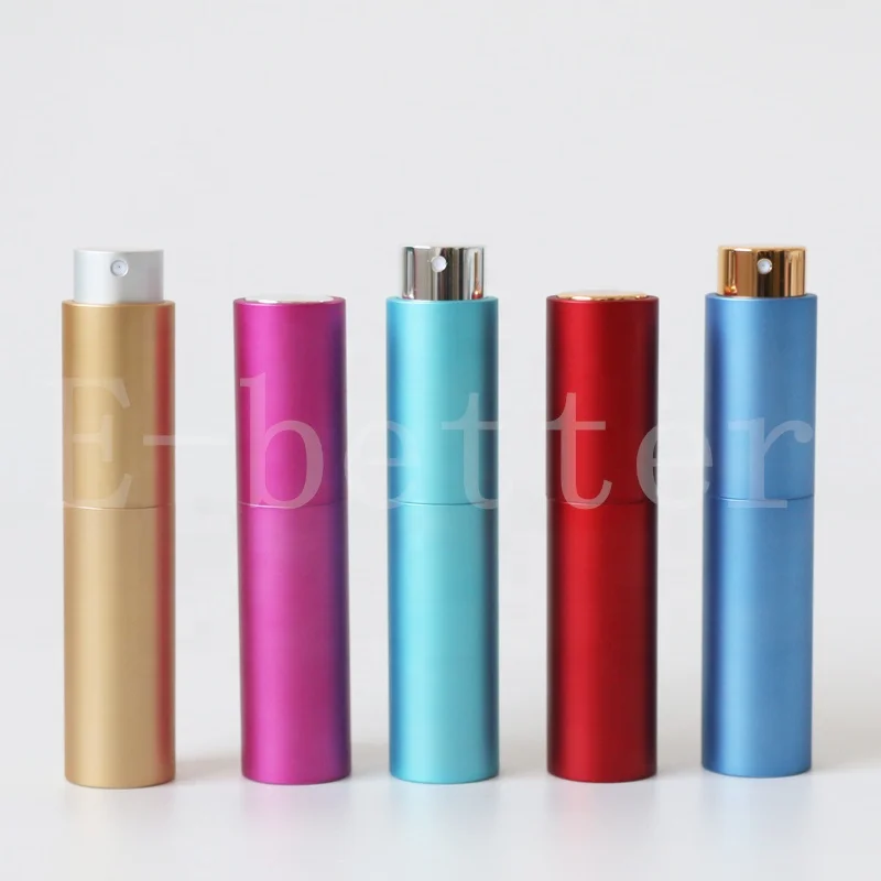 E-better travel spray parfum 10ml gass insert small spray bottle for essential oil