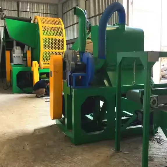 Waste Truck tire Rubber recycling Shredder tire recycling Business For Sale