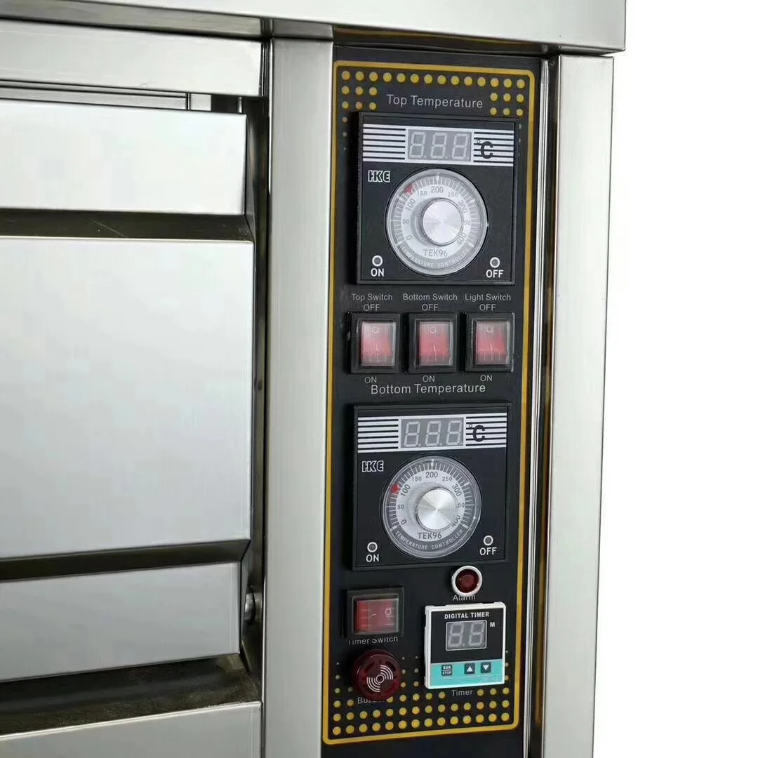  400c коммерческий электро-2 слоя Профессиональный выпечки пиццы печи высокотемпературные для газовая