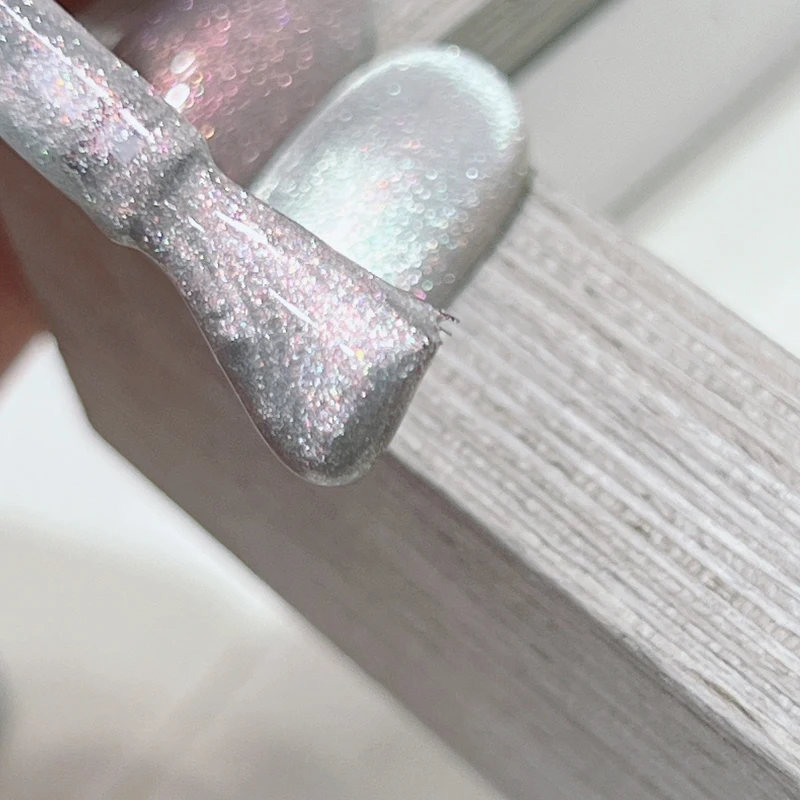 2023 New Design 12ml Dynamic 10 Colors Aurora Effect Cat Eye Gel Soak Off UV Gel Reflective Glitter Cat Eye Gel Polish